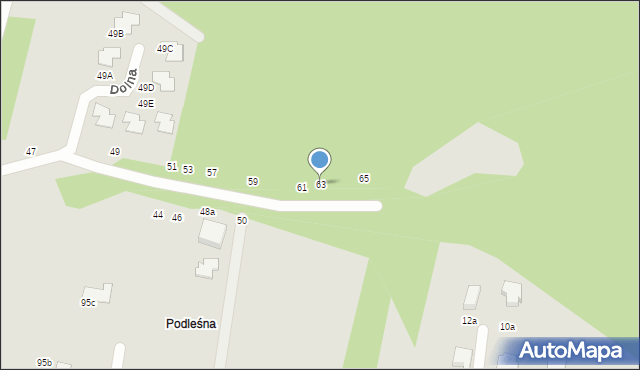 Zgierz, Dolna, 63, mapa Zgierz