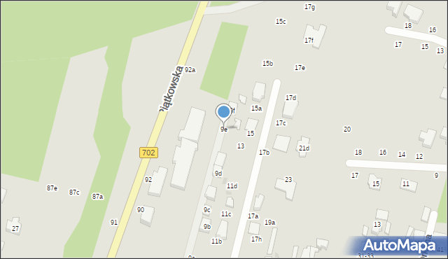 Zgierz, Dolna, 9e, mapa Zgierz