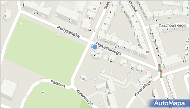 Zgorzelec, Domańskiego Bolesława, 14, mapa Zgorzelec