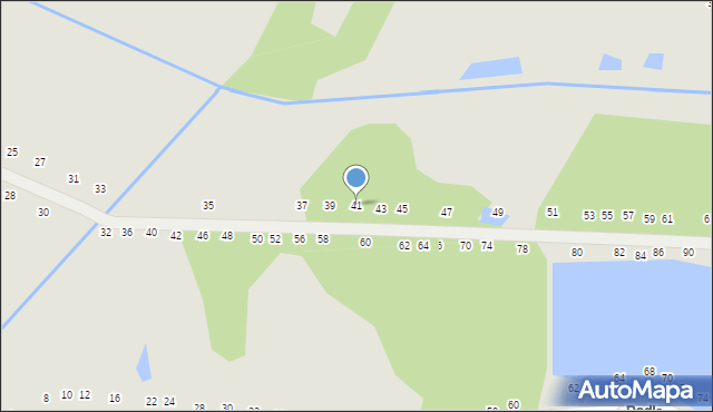 Zwoleń, Dojazdowa, 41, mapa Zwoleń