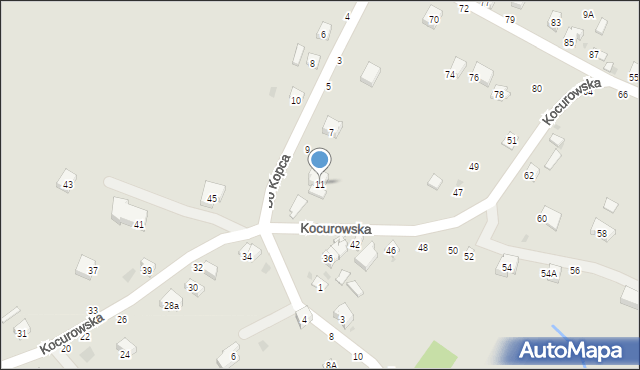 Żywiec, Do Kopca, 11, mapa Żywiec