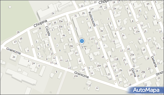 Aleksandrów Kujawski, Drzewna, 3, mapa Aleksandrów Kujawski