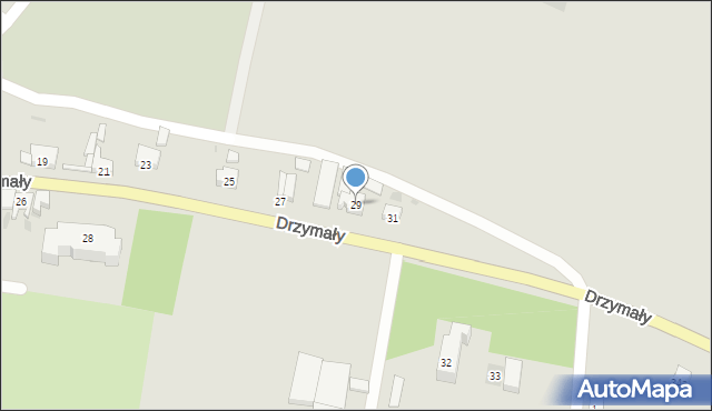 Bojanowo, Drzymały, 29, mapa Bojanowo