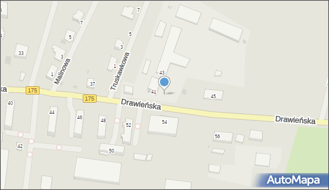 Choszczno, Drawieńska, 18b, mapa Choszczno