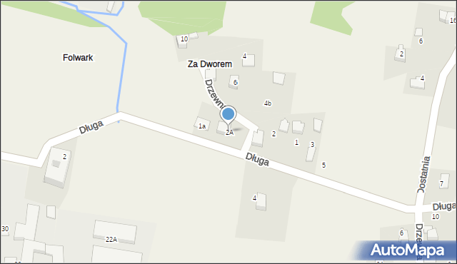 Czaniec, Drzewna, 2A, mapa Czaniec