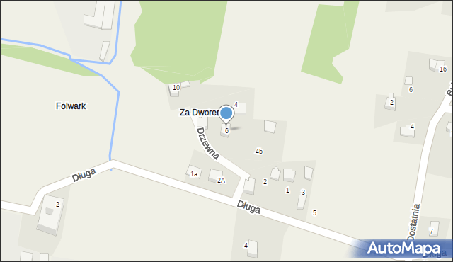 Czaniec, Drzewna, 6, mapa Czaniec