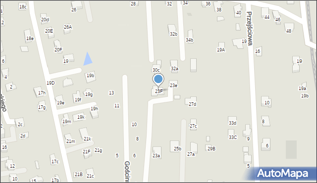 Czechowice-Dziedzice, Drzymały Michała, 23F, mapa Czechowic-Dziedzic