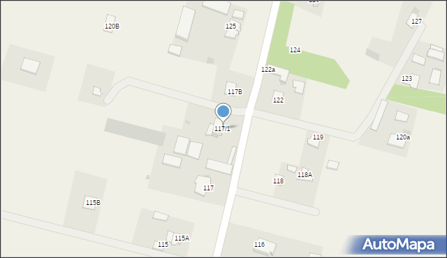 Dragacz, Dragacz, 117/1, mapa Dragacz