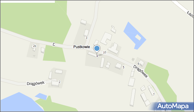 Drągów, Drągówek, 4, mapa Drągów