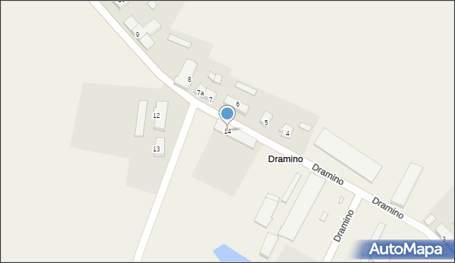 Dramino, Dramino, 14, mapa Dramino