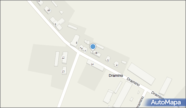 Dramino, Dramino, 6a, mapa Dramino