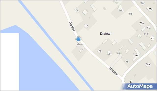 Dratów, Dratów, 72, mapa Dratów