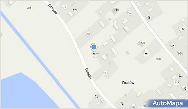 Dratów, Dratów, 76, mapa Dratów