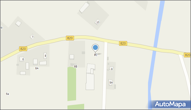 Dratów, Dratów, 8C, mapa Dratów