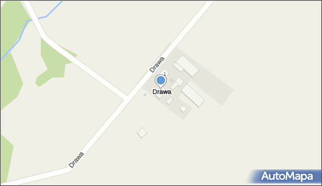 Drawa, Drawa, 3, mapa Drawa