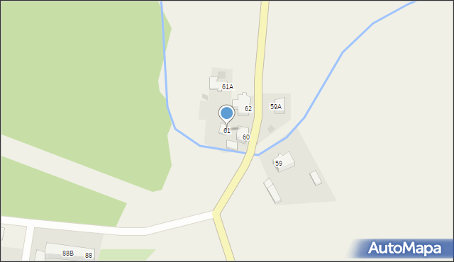 Drawiny, Drawiny, 61, mapa Drawiny