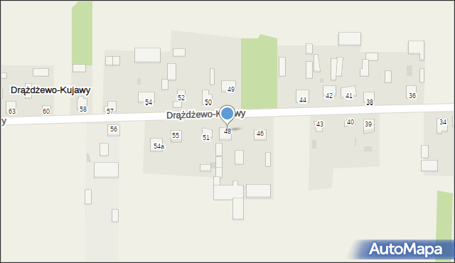 Drążdżewo-Kujawy, Drążdżewo-Kujawy, 48, mapa Drążdżewo-Kujawy