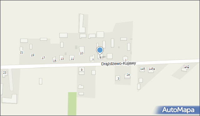 Drążdżewo-Kujawy, Drążdżewo-Kujawy, 5, mapa Drążdżewo-Kujawy