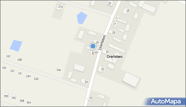 Dreństwo, Dreństwo, 31, mapa Dreństwo