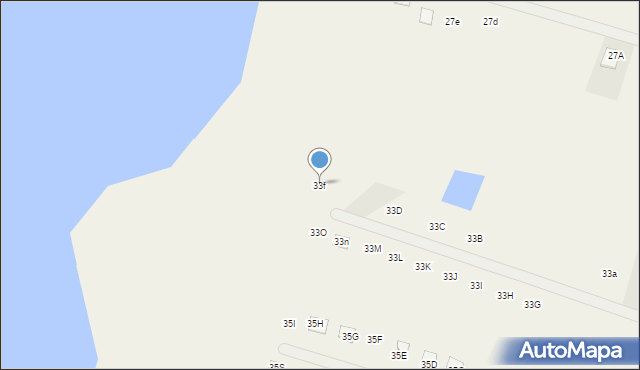 Dreństwo, Dreństwo, 33f, mapa Dreństwo