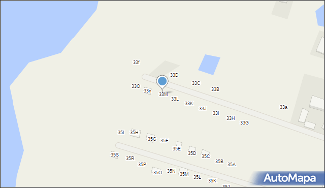 Dreństwo, Dreństwo, 33M, mapa Dreństwo