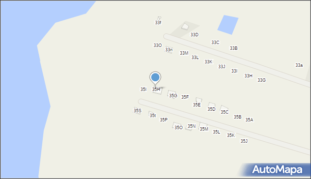 Dreństwo, Dreństwo, 35H, mapa Dreństwo