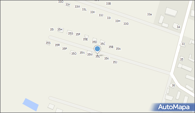 Dreństwo, Dreństwo, 35L, mapa Dreństwo