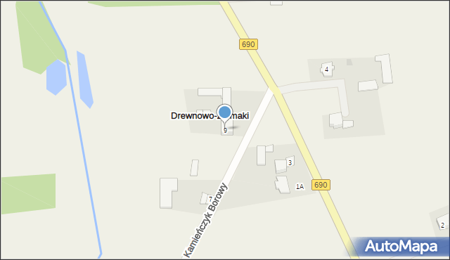 Drewnowo-Ziemaki, Drewnowo-Ziemaki, 9, mapa Drewnowo-Ziemaki