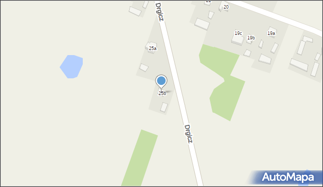 Drgicz, Drgicz, 25b, mapa Drgicz