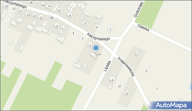 Drochów Górny, Drochów Górny, 17A, mapa Drochów Górny