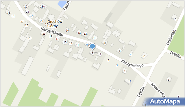 Drochów Górny, Drochów Górny, 20, mapa Drochów Górny