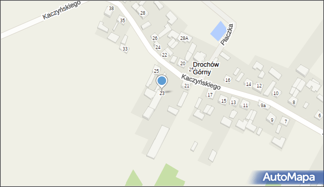 Drochów Górny, Drochów Górny, 29, mapa Drochów Górny