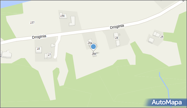 Droginia, Droginia, 28b, mapa Droginia