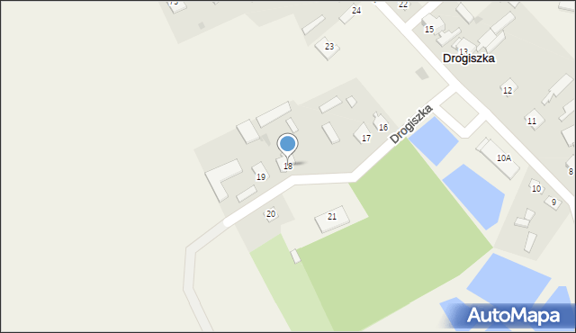 Drogiszka, Drogiszka, 18, mapa Drogiszka