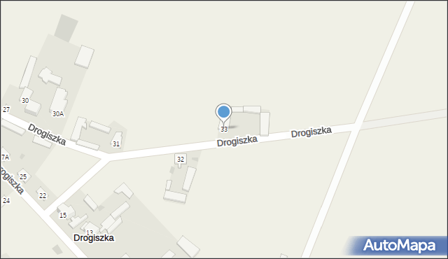 Drogiszka, Drogiszka, 33, mapa Drogiszka