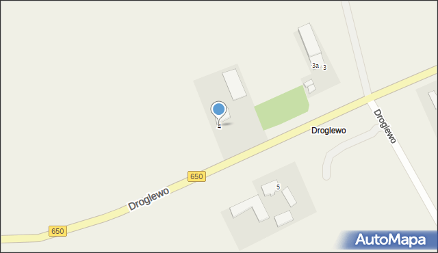 Droglewo, Droglewo, 4, mapa Droglewo