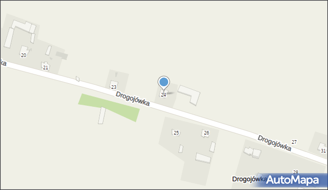 Drogojówka, Drogojówka, 24, mapa Drogojówka