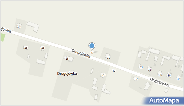 Drogojówka, Drogojówka, 27, mapa Drogojówka