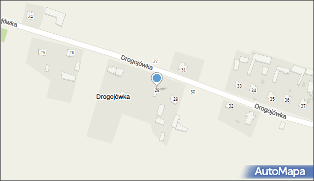 Drogojówka, Drogojówka, 28, mapa Drogojówka