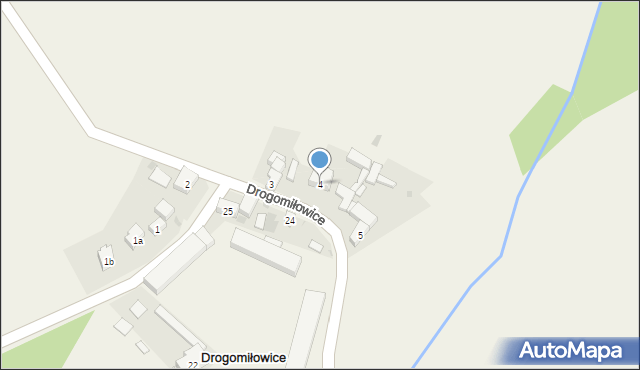 Drogomiłowice, Drogomiłowice, 4, mapa Drogomiłowice