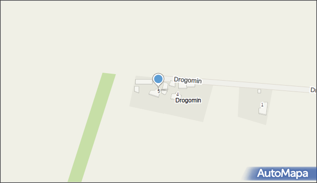 Drogomin, Drogomin, 5, mapa Drogomin