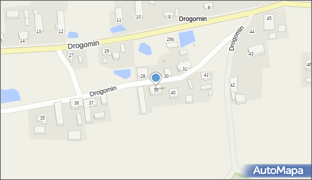 Drogomin, Drogomin, 39, mapa Drogomin