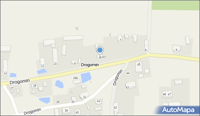 Drogomin, Drogomin, 8, mapa Drogomin