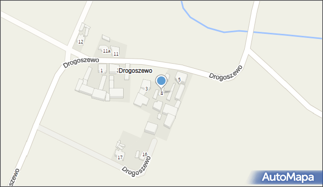 Drogoszewo, Drogoszewo, 4, mapa Drogoszewo