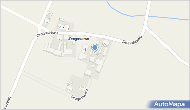 Drogoszewo, Drogoszewo, 6, mapa Drogoszewo