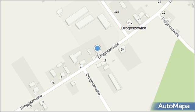 Drogoszowice, Drogoszowice, 19, mapa Drogoszowice