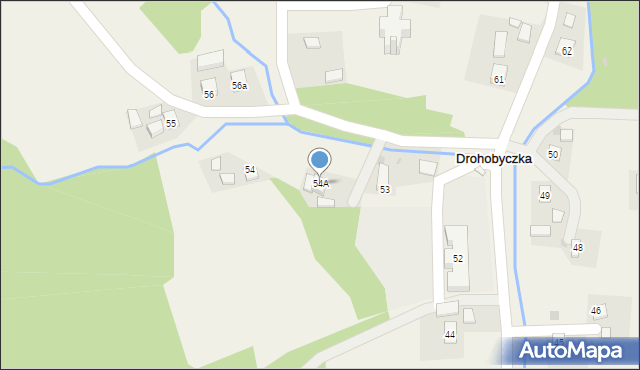 Drohobyczka, Drohobyczka, 54A, mapa Drohobyczka