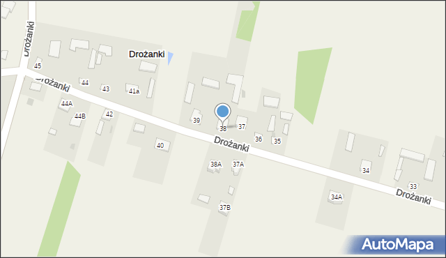 Drożanki, Drożanki, 38, mapa Drożanki