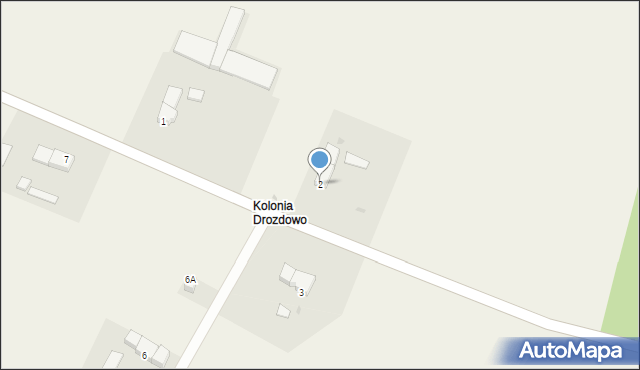 Drozdówko, Drozdówko, 2, mapa Drozdówko