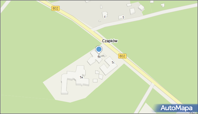 Drożdżówka, Drożdżówka, 5b, mapa Drożdżówka